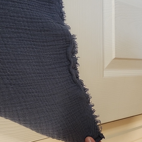 Eileen Fisher Dark Blue Blouse - Picture 4 of 7